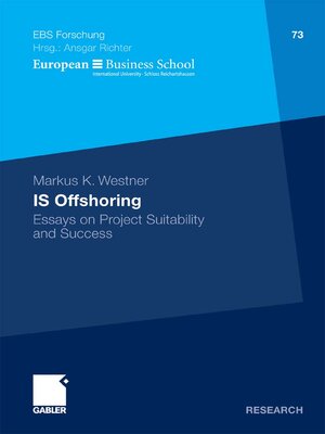 cover image of IS Offshoring